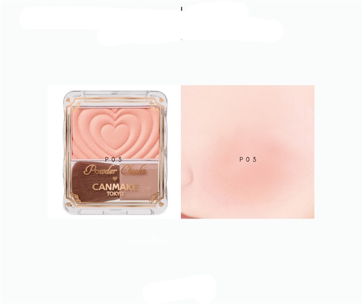 CANMAKE Má Hồng Powder Cheeks - P03