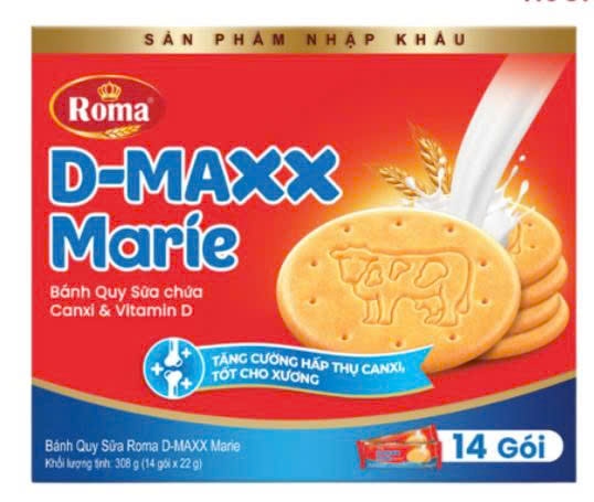 IB-Bánh Roma D- Maxx Marie Milk 308g