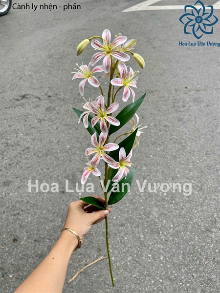 Cành ly nhện - Hoa cành dài - Hoa Lụa Vân Vượng