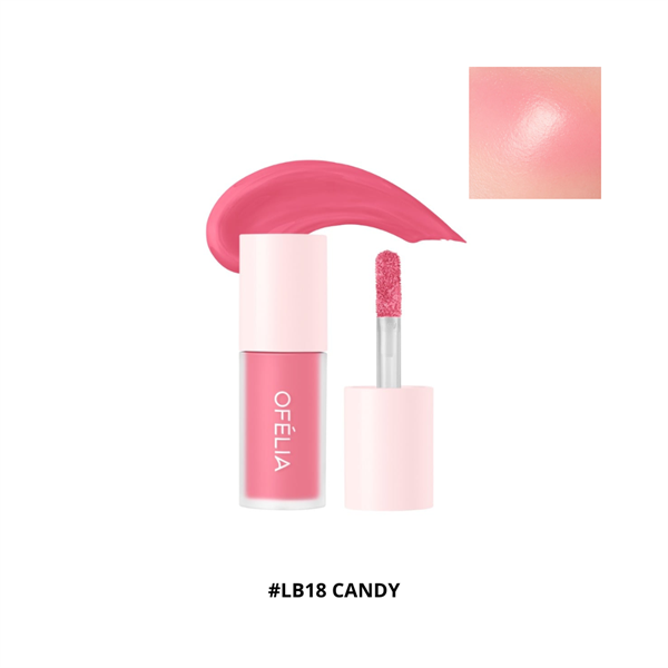 [Hàng Công Ty] OFELIA Lolli Liquid Blush Má Hồng Kem - LB18 Candy
