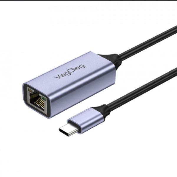 Cáp chuyển TypeC to Lan 1000MB - VEGGIEG(V-K308)