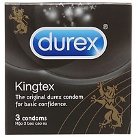 BCS DUREX KINGTEX 3 CÁI