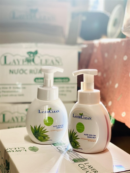 Nước rửa tay Layer clean 330ml