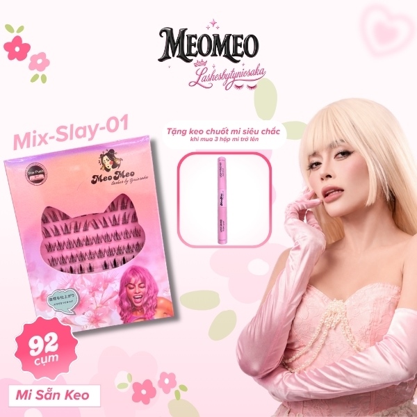 Mi Sẵn Keo Meomeo Lashesbytyniosaka Mix-Slay-01