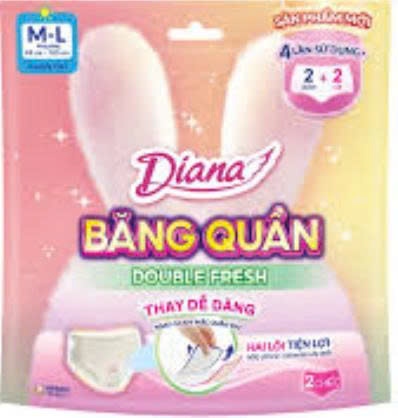 Diana - Băng quần Double Fresh Size M-L