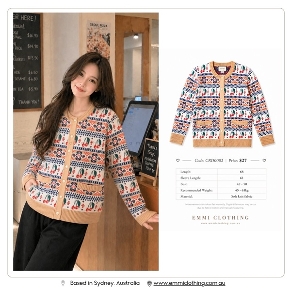 Daisy Fair Isle Cardigan