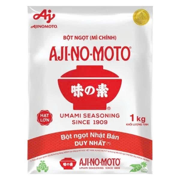 Bột Ngọt Ajinomoto Hạt Lớn Gói 1 KG