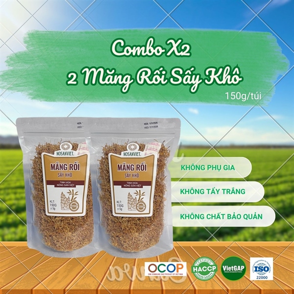Combo Măng rối sấy khô 150g (2 túi)