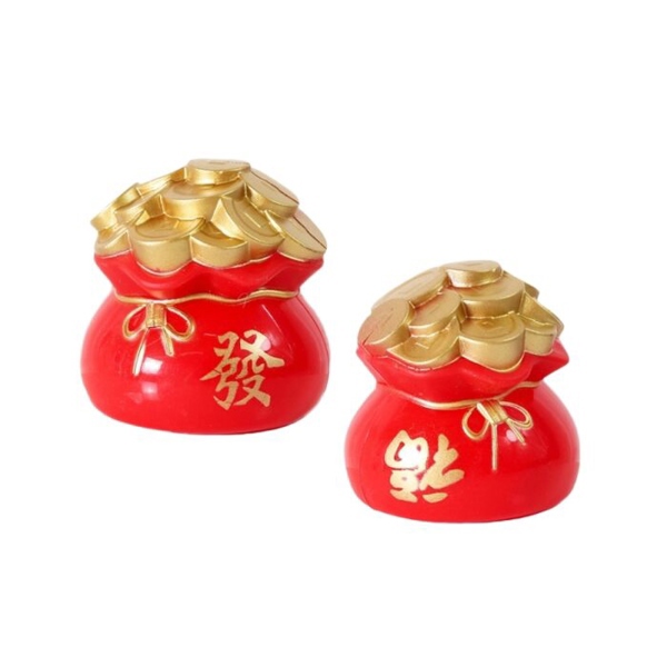Hũ Vàng Nhựa Trang Trí Bánh