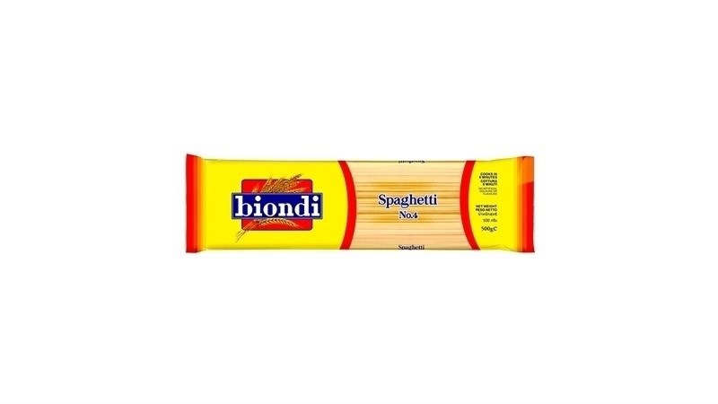 Mì spaghetti số 4 Biondi 500g