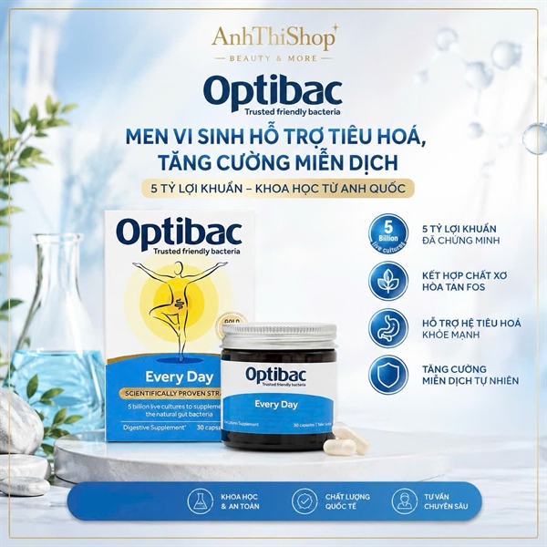 [Cty] Thực phẩm bảo vệ sức khoẻ Optibac Every Day (L30V)