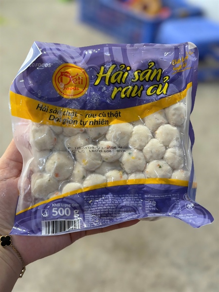 HS Viên Rau Củ LC 500Gr 80V (T)