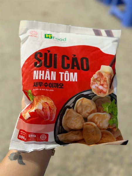 Sủi Cảo Nhân Tôm HACAO 500Gr (T)