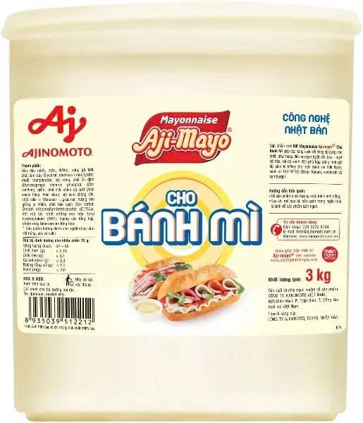 Xốt Mayonnaise Bánh Mì-3KG-AMB