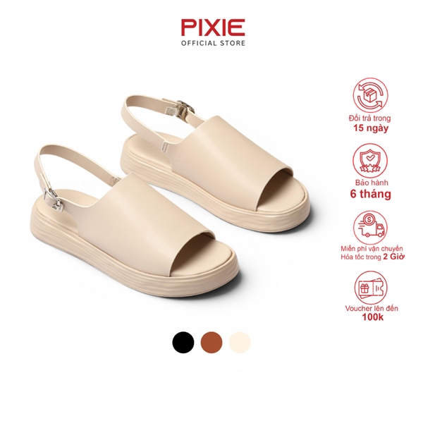 Giày Sandal Bệt Bản To Mule H458
