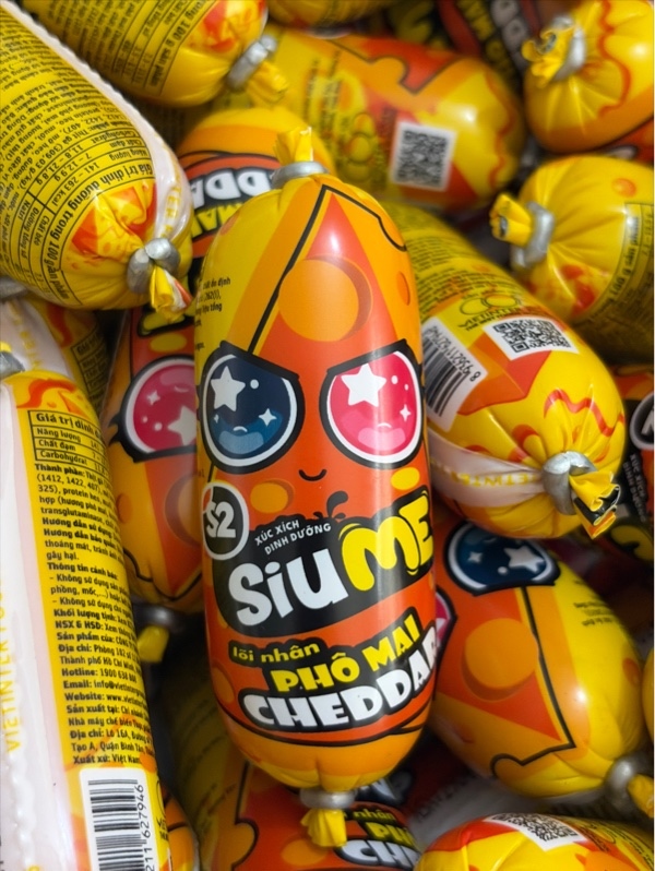 S2 XX Dinh Dưỡng SIUME Lõi Nhân Phô Mai Cheddar 34g