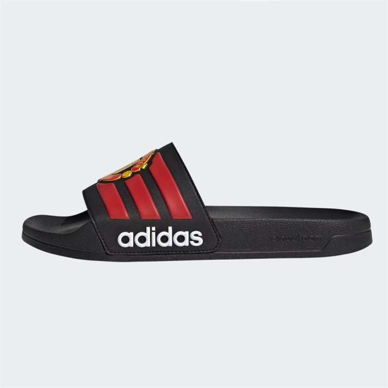 Dép Adilette Shower Manchester United Black Red JS4963