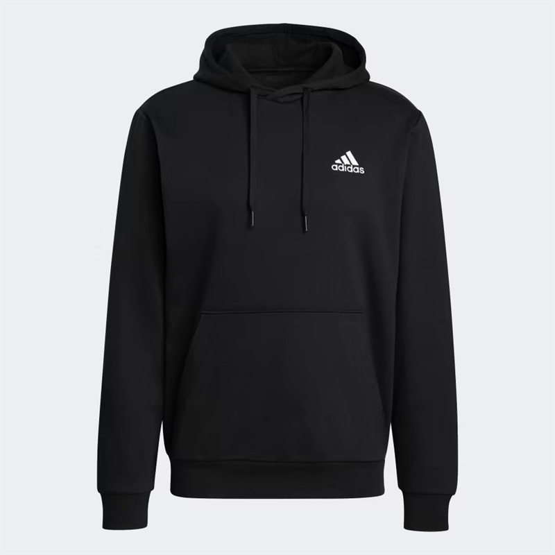 Áo Hoodie Nam adidas Men's FeelCozy Essentials Fleece Hoodie Black GV5294