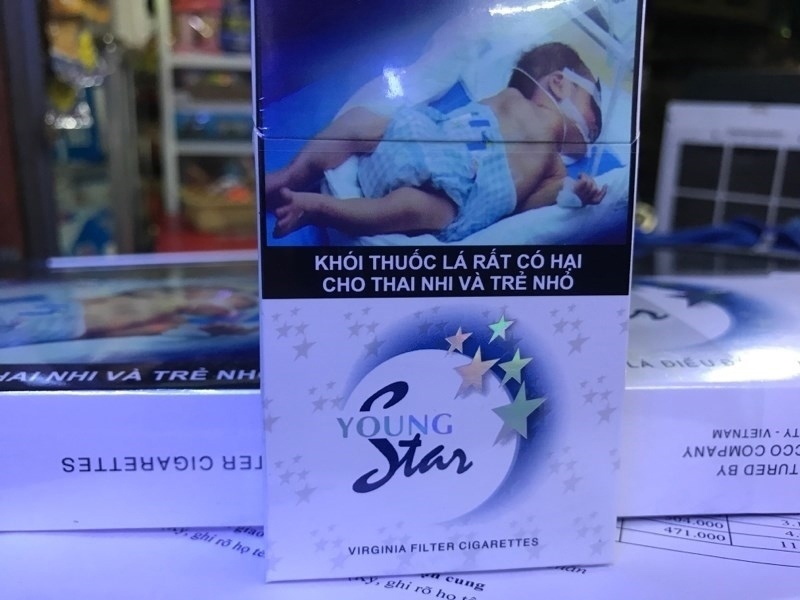 Thuốc lá young star slim mới