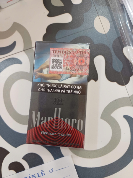 Thuốc lá Marlboro flavor code slime điếu nhỏ