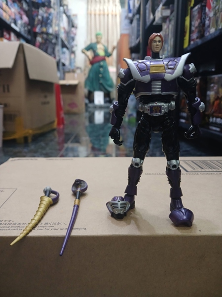 Mua bán (NOBOX-GÃY 1 CHỐT MẶT NẠ) SHS KAMEN RIDER OUJA
