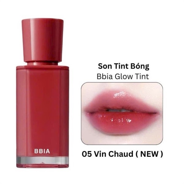 (Hàng Công Ty) Son Bbia Glow Tint #05 Vin Chaud