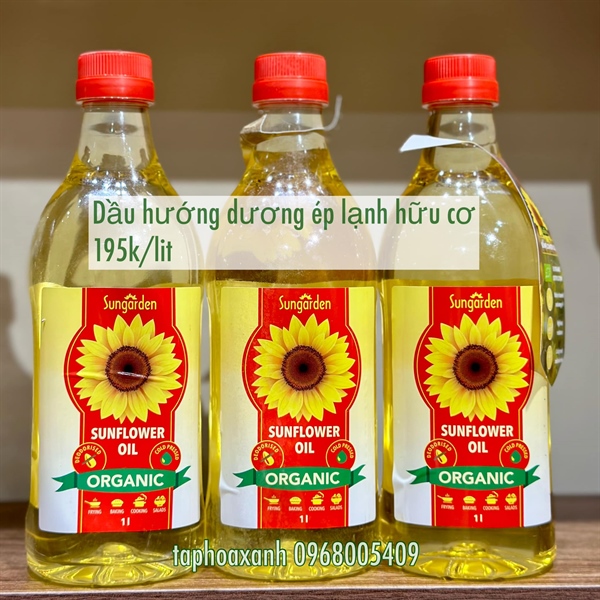 Dầu hướng dương ép lạnh hữu cơ Sungarden (L)