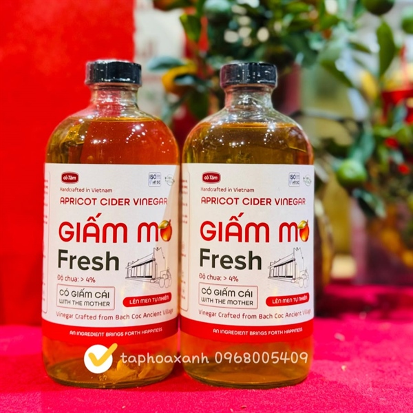 Giấm Mơ (thủy tinh - 500ml)