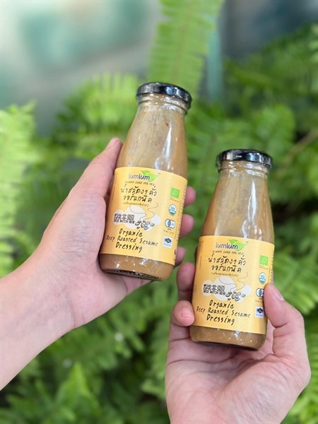 Sốt Mè rang hữu cơ Lumlum (175ml)