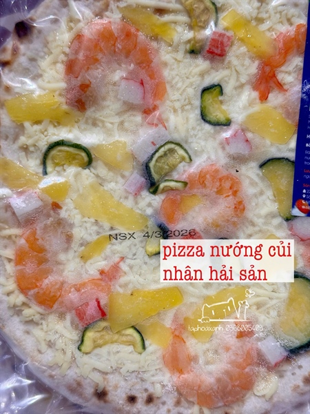Pizza nướng củi - NHÂN HẢI SẢN