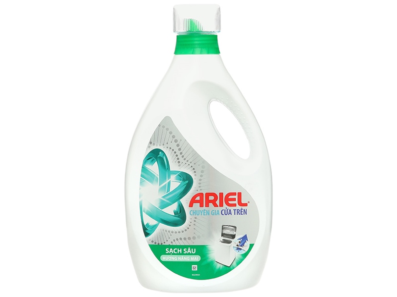 Nước giặt Ariel cửa trước chai 2,7kg