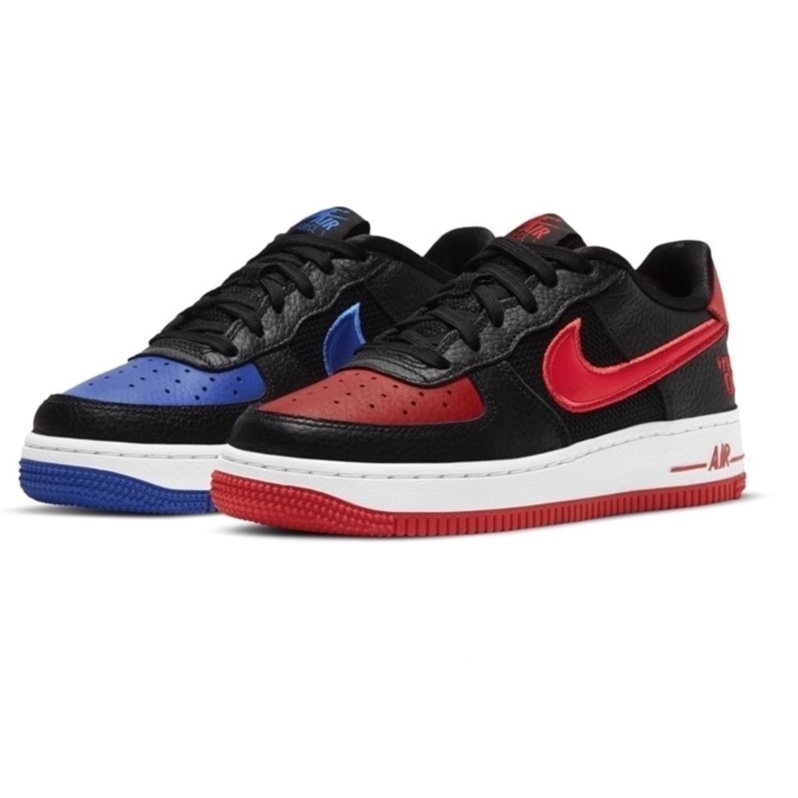Nike Air Force 1 Multi Color Chile Red Blue DH0201 001