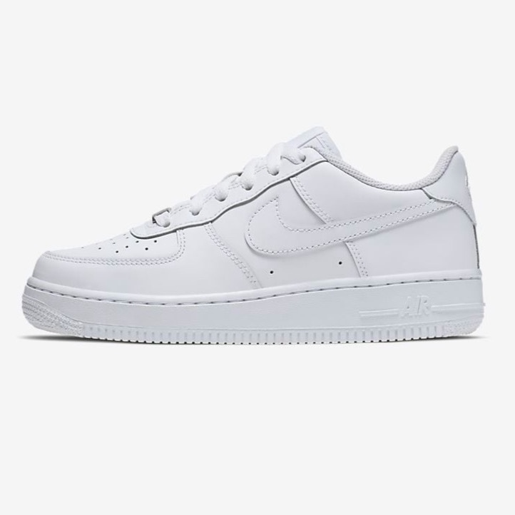 Nike Air Force 1 All White (GS)