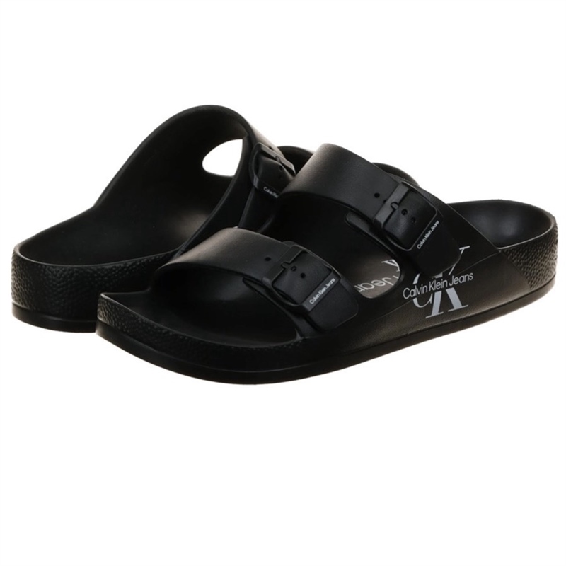 Dép Calvin Klein Zion Sandal Black 001