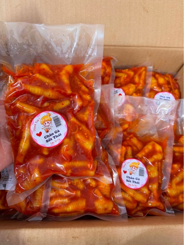 Chan Gà Sốt thái làm sẵn