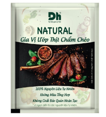 Natural gia vị ướp thịt chẩm chéo dh food 10g