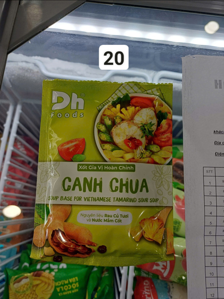Xốt GVHC canh chua 80g