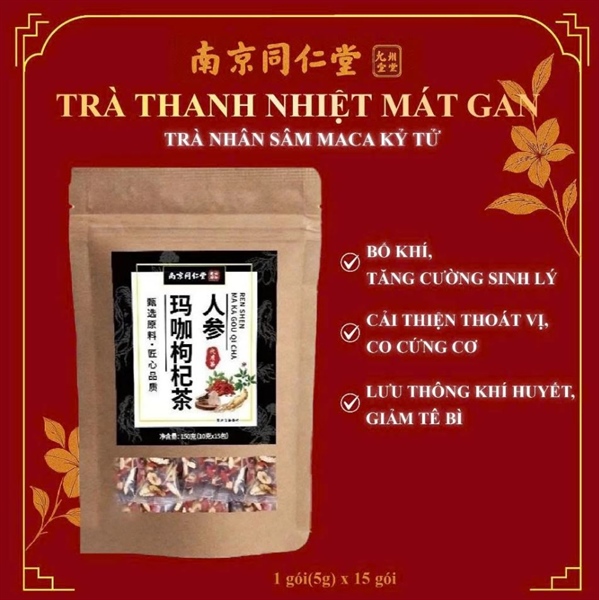 TRÀ NHÂN SÂM THẬP VỊ GIÚP THANH LỌC CƠ THỂ VÀ CẢI THIỆN GIẤC NGỦ
