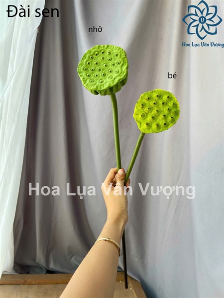 Đài sen bé - Sen - Hoa Lụa Vân Vượng