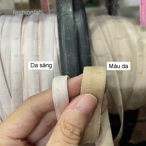 Dây viền silicon chống tuột bản 1cm #020601