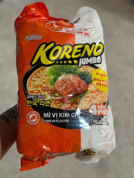 Mì KORENO KimChi 1Kg 10Gói