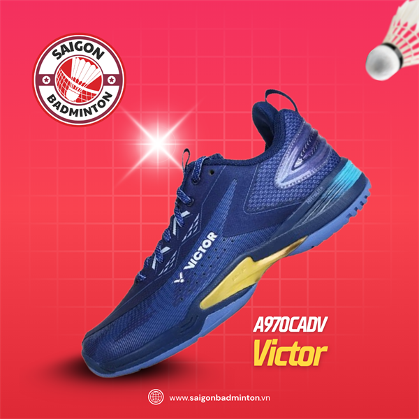 Giày Cầu Lông Victor A970CADV 2025 Chính Hãng - Xanh Navy