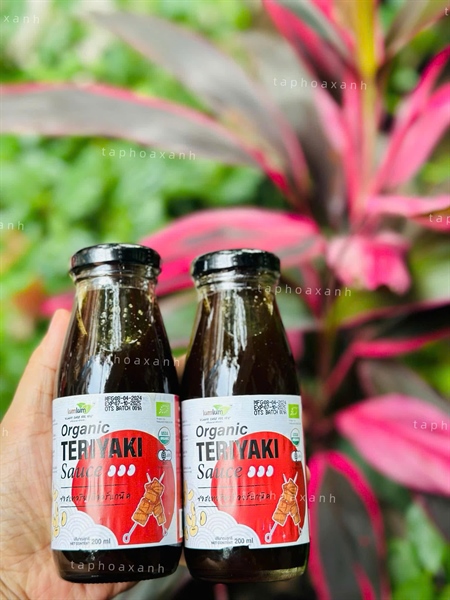 Sốt Teriyaki hữu cơ Lumlum (200ml)