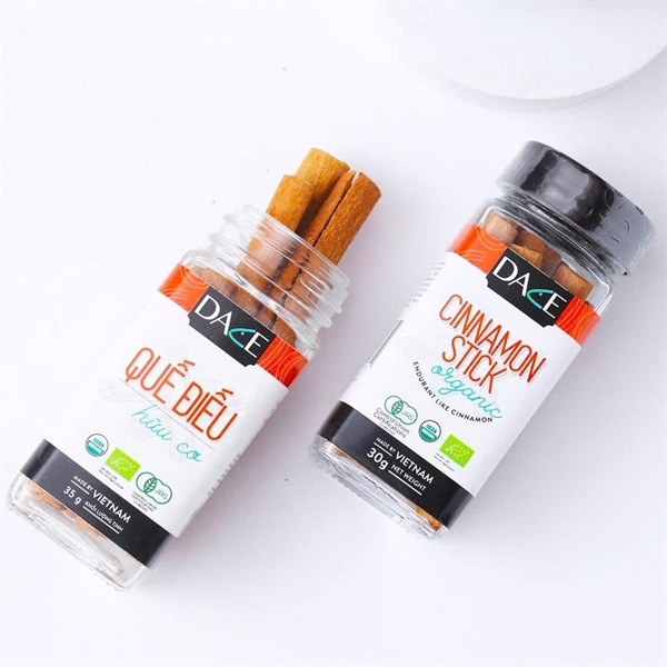 Quế điếu hữu cơ Dace (30g)