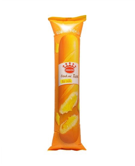 Bánh mì tươi socola Kinh Đô que 90g