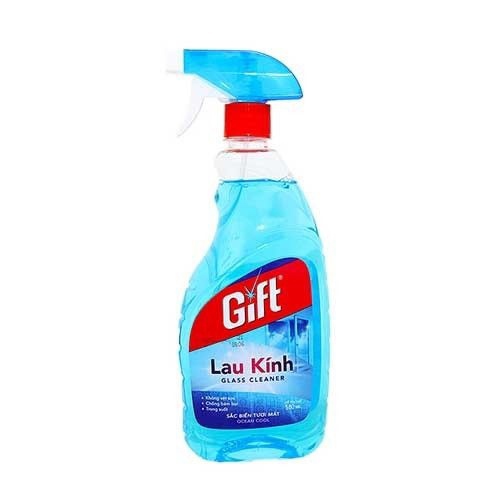 Nước lau kính Gift sắc biển tươi mát 580ml