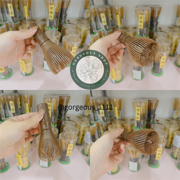 Chasen Nhựa PP04 Màu Nâu – Matcha Whisk