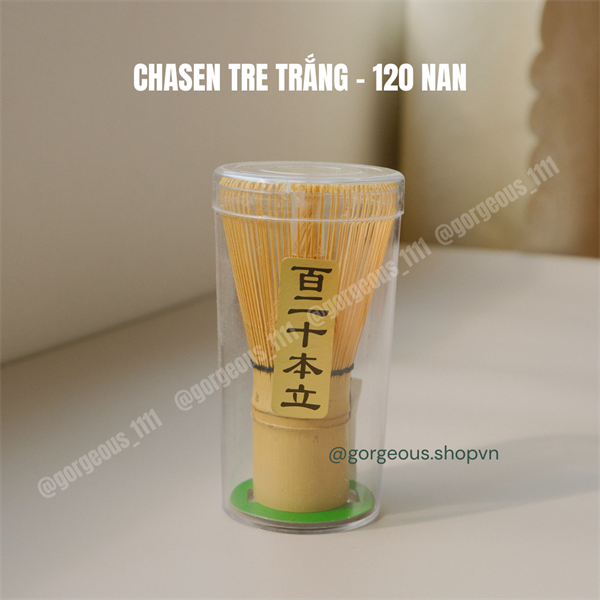 Chasen 120 bản tre trắng