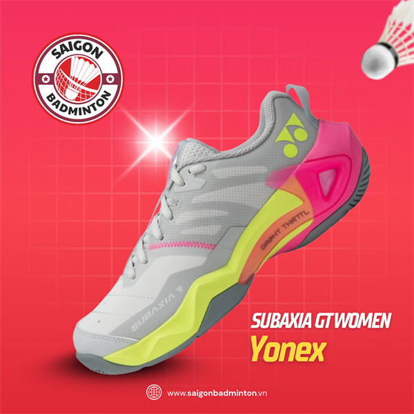 Giày Cầu Lông Yonex Subaxia GT Women - Light Gray Chính Hãng