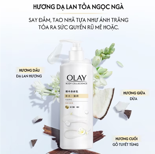 Dưỡng thể Olay B3 260GR vàng